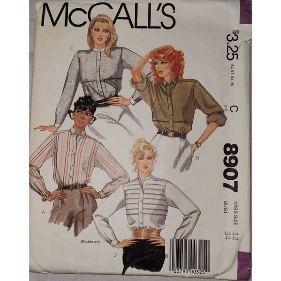 McCall's Sewing patterns (2). Have been cut work wear career wear - Picture 2 of 3